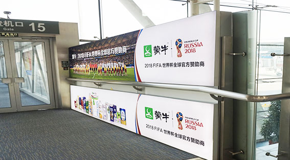 国内、国际出发登机口灯箱